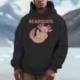 Readolotl An Axolotl That Read Many Books Axolotl Men Hoodie