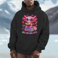Readsolotl Axolotl Reading Book Lover Teacher Kids Men Hoodie