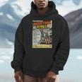 Retro Basketball Player Comic Book Style Dunker Graphic Men Hoodie