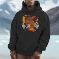 Squirrel Reading Book Cute Forest Animal Men Hoodie