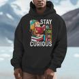 Stay Curious Monkey Reading Book Lover Bookworm Men Hoodie Stay Curious Monkey Reading Book Lover Bookworm Men Hoodie