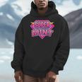 Super Aunt Superhero Grandmother Comic Book Matching Men Hoodie