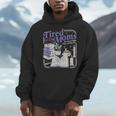 Tired Moms Book Club Retro Coffee Reader Men Hoodie