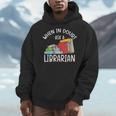 When In Doubt Ask Librarian Books Reading Librarian Men Hoodie