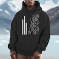 When I Think About Books I Touch My Shelf Reading T-Shirt Men Hoodie