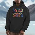 Wild About Reading Tie Dye Reading Books Men Hoodie