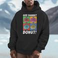 Women's Dungeon Crawler Carl God Damnit Donut Cat Pop Art Book Men Hoodie Women's Dungeon Crawler Carl God Damnit Donut Cat Pop Art Book Men Hoodie