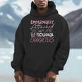 Women's Emotionally Attached To Fictional Characters Books Men Hoodie Women's Emotionally Attached To Fictional Characters Books Men Hoodie