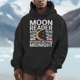 Women's Moon Reader Book Mom Reading Beyond Midnight Men Hoodie