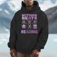 Women's Nothing Beats Reading Rock Paper Scissors Book Lover Men Hoodie Women's Nothing Beats Reading Rock Paper Scissors Book Lover Men Hoodie