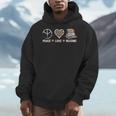 Women's Peace Love Reading Book Reader Book Lover Vintage Bookworm Men Hoodie