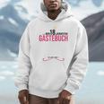 18th Birthday Girl 18 Years Party Guest Book Men Hoodie