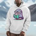 Adorable Book Lover Pigeon With Reading Glasses Cute Men Hoodie Adorable Book Lover Pigeon With Reading Glasses Cute Men Hoodie