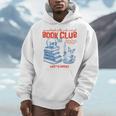 Anti Social Book Club Romance Reader Introverted Bookish Men Hoodie