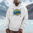 Beer Is My Superpower Comic Book Men Hoodie