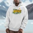 BOING Pop Art Comic Book Speech Bubbles Street Graffiti Art Men Hoodie BOING Pop Art Comic Book Speech Bubbles Street Graffiti Art Men Hoodie