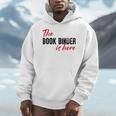 The Book Binder Is Here Men Hoodie The Book Binder Is Here Men Hoodie