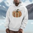 Book Pumpkin Autumn Halloween Literary Readers Men Hoodie