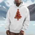 All Booked For Christmas Book Premium Tri-Blend Men Hoodie