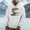 Booked For The Summer Book Lover Summer Coquette Premium Tri-Blend Men Hoodie