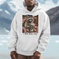 Bookish Mom Raccoon I Live Here Now Library Book Lover Men Hoodie Bookish Mom Raccoon I Live Here Now Library Book Lover Men Hoodie