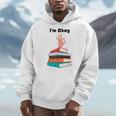 Too Many Books Book Lover I'm Okay Book Lovers Day Men Hoodie