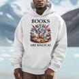 Books Are Magic Book Dragon ShirtReading Books Are Magical Men Hoodie