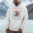Books Reading Ugly Christmas Book Lover Men Hoodie Books Reading Ugly Christmas Book Lover Men Hoodie