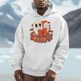 BOOOOKS Halloween Author Reading Of History Books Men Hoodie