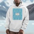Classic Sky Blue Composition Book School Book Teachers Men Hoodie