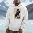 Edgar Allan Poe Raven Gothic Book Lover Men Hoodie