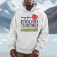 English Teacher Humor Reading Books Vocabulary Grammar Men Hoodie English Teacher Humor Reading Books Vocabulary Grammar Men Hoodie