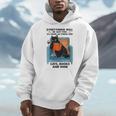 Everything Will Be Just Fine Cats Books And Wine Men Hoodie