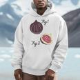 Fig 1 Figs Fruit Scientific Drawing Textbook Graphic Men Hoodie