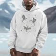 Flying Dragon Fantasy Reader For Bookworm Book Lovers Men Hoodie