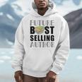 Future Best Selling Author Book Worm Writer Men Hoodie
