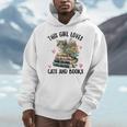 This Girl Loves Cats And Books Cat Watercolor Men Hoodie This Girl Loves Cats And Books Cat Watercolor Men Hoodie