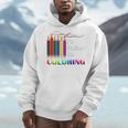 I'd Rather Be Coloring Adult Coloring Book T-Shirt Men Hoodie