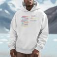 Just One More Chapter Cozy Pastel Bookworm Cute Book Reader Premium Tri-Blend Men Hoodie