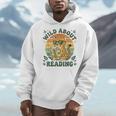 Leopard Animal Print Bookish Wild About Reading Cheetah Book Men Hoodie Leopard Animal Print Bookish Wild About Reading Cheetah Book Men Hoodie