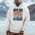 Library Cards Repel Men Intimidated By Books Sassy Reader Men Hoodie
