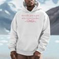 Literally Just a Girl Who Loves Books Men Hoodie