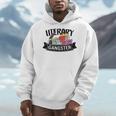 Literary Gangster Book Lover Bookish Bookworm Reader For Her Men Hoodie
