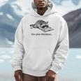 The Plot Thickens Raccoon Reading Book Bookish Men Hoodie