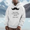 POIROT USE YOUR LITTLE GREY CELLS BOOKS Men Hoodie