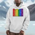 Pride Flag Books Bookish Rainbow Queer Reader Gay Writer Men Hoodie