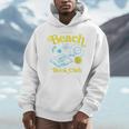 Proud Member Beach Book Club Retro Vintage Summer Bookish Men Hoodie