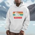 I Read Banned Book Bookworm Reader Nerd Bookish Librarian Men Hoodie