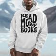 Read More Books Book Lover Men Hoodie