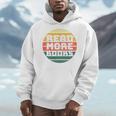 Read More Books Retro Vintage Book Lover Premium Tri-Blend Men Hoodie